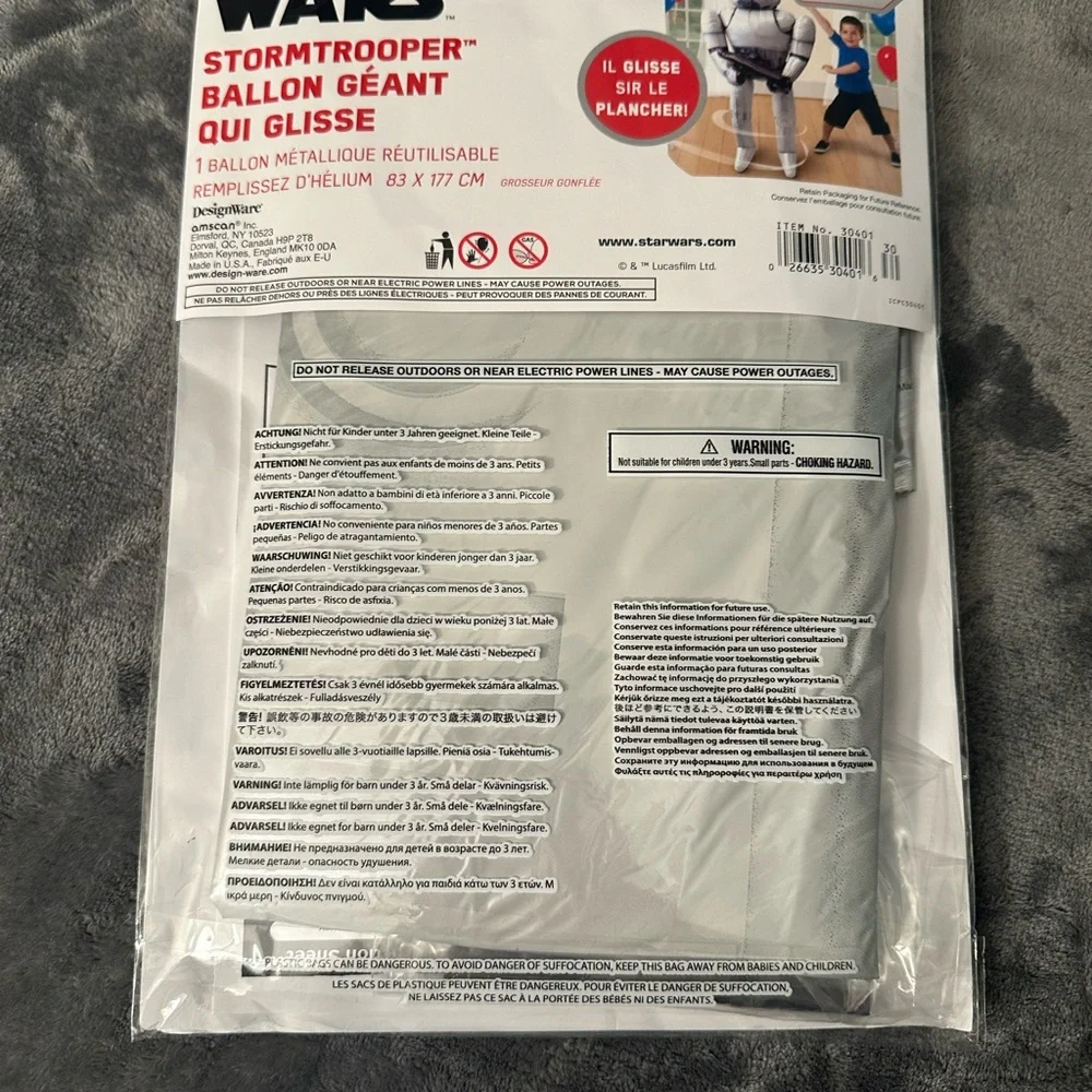 Star Wars Balloon Stormtrooper Giant Gliding 70